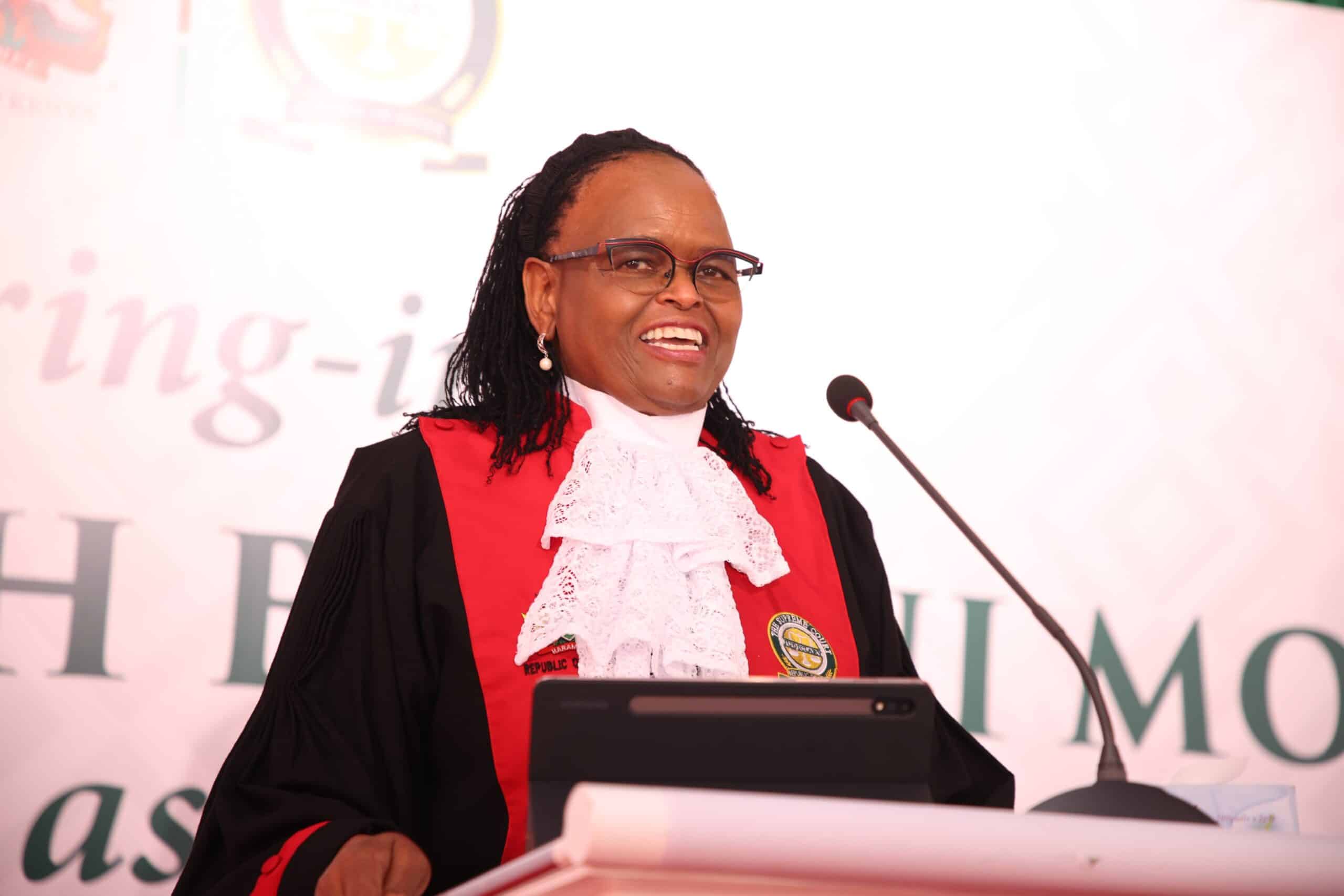 Cj Martha Koome. Photo/Jsc.