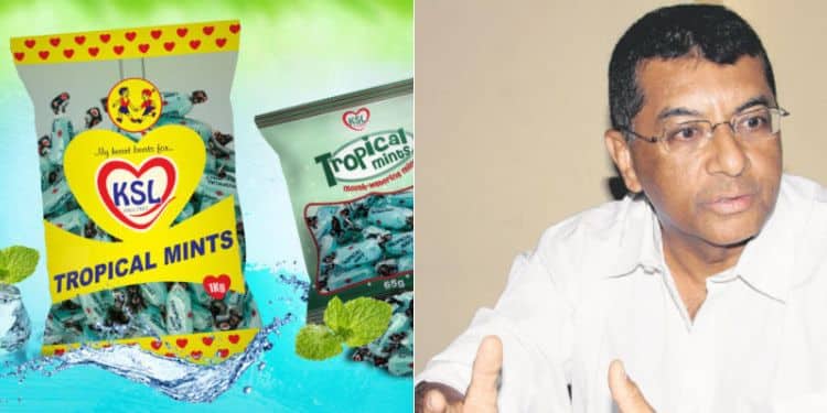 A photo collage of KSL mints and Mr Preeyesh Shah.