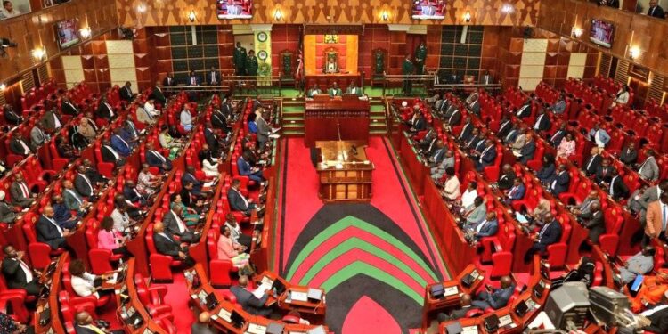National Assembly session taking place. PHOTO/COURTESY