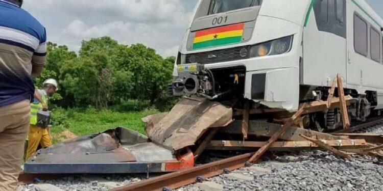 Ghana's Newly Imported Train