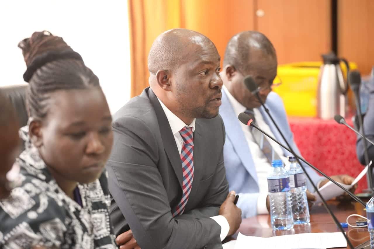 Saboti MP Caleb Amisi in a pat press conferenve. PHOTO/Courtesy.