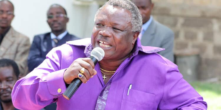 COTU Secretary General Francis Atwoli with President William Ruto. PHOTO/ PCS