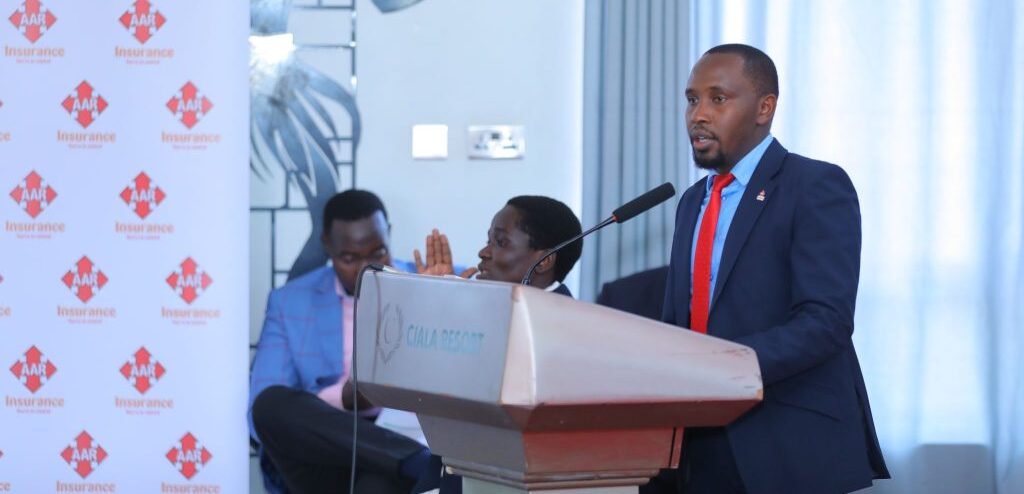 Justine Kosgey speaking at the inaugural Business Ecosystem Summit