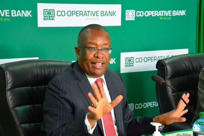 Co-Operative Bank Ceo And Md Gideon Muriuki. Photo/Co-Operative Bank