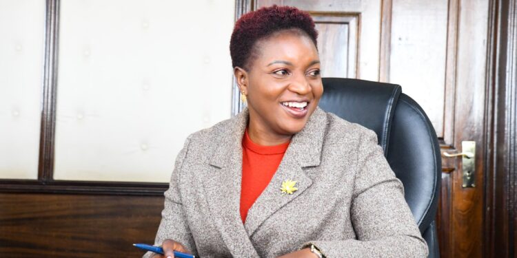 Health CS Susan Nakhumicha during the handover of Mama Margaret Uhuru Hospital to Nairobi County on March 25, 2024. PHOTO/MoH. vaccines