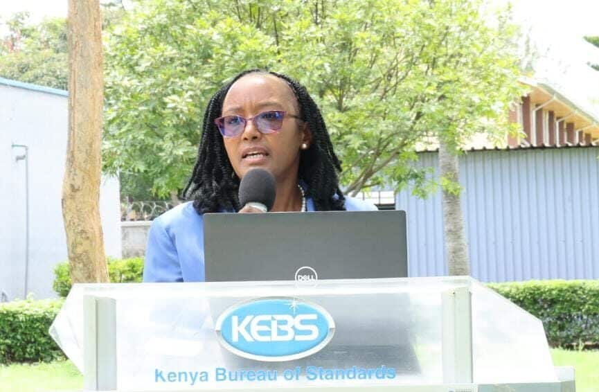 KEBS CEO Esther Njeri Ngari.PHOTO/KEBS.