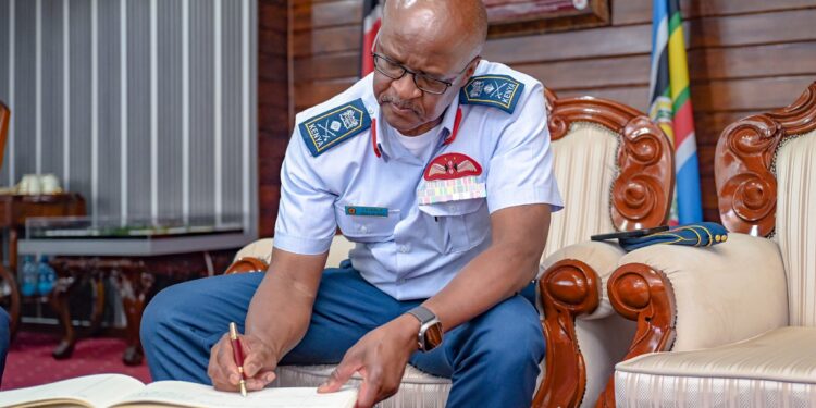 Chief Of Defence Forces General Francis Ogolla. Photo/Courtesy.