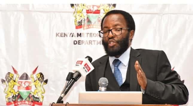 KMD Lists Areas to Receive Heavy Rainfall