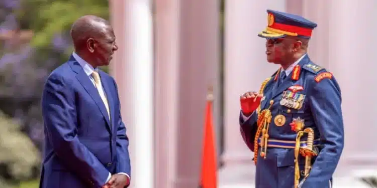 Ruto + General Ogolla