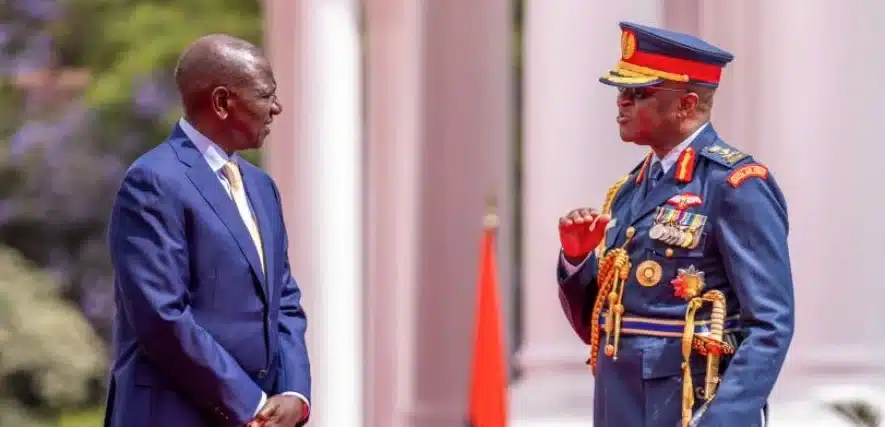 Ruto + General Ogolla