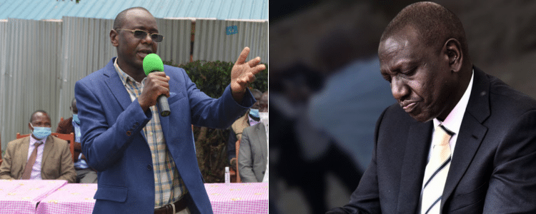 Vincent Mogaka Turns Down Ruto's Job Offer