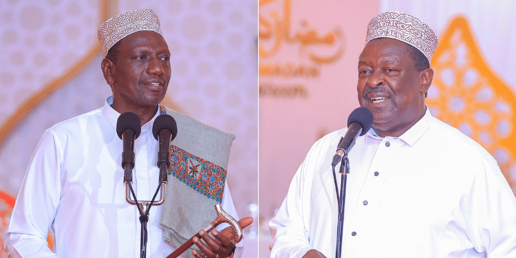 Mudavadi and Ruto, Malala