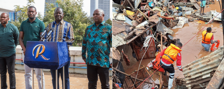 Raila Slams Govt for Ignoring Weather Warning on Floods
