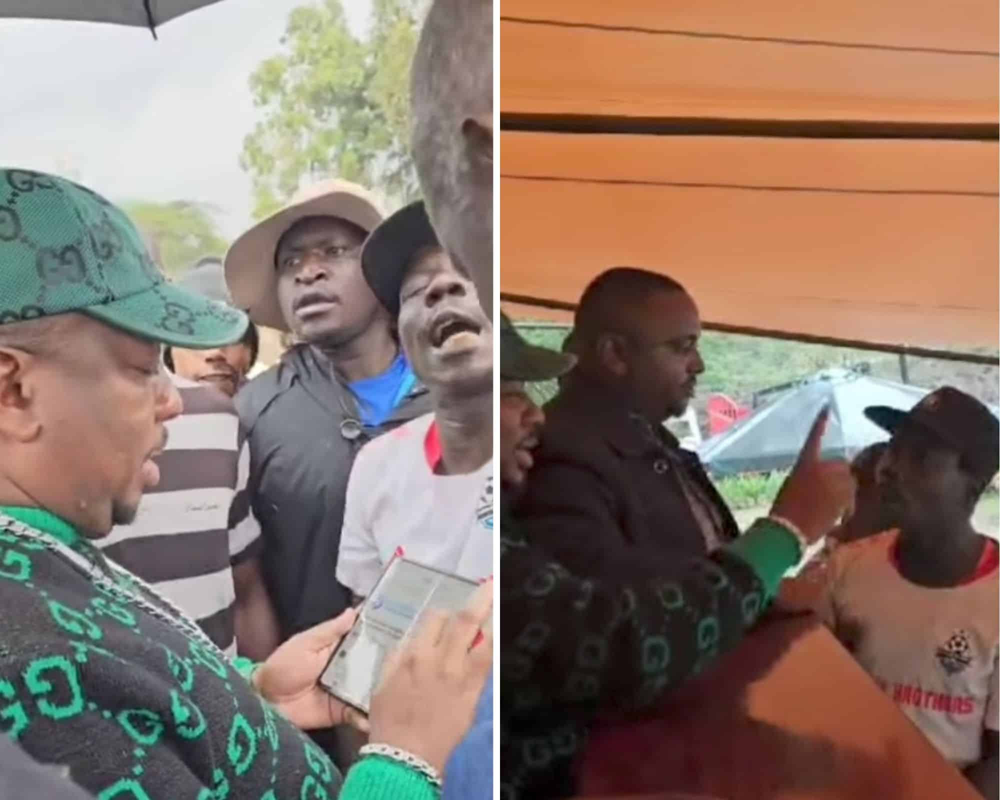 Sonko Intervenes to Protect Andrew Kibe from Angry Mob