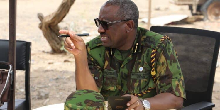IG of Police Japhet Koome. Photo/NPS