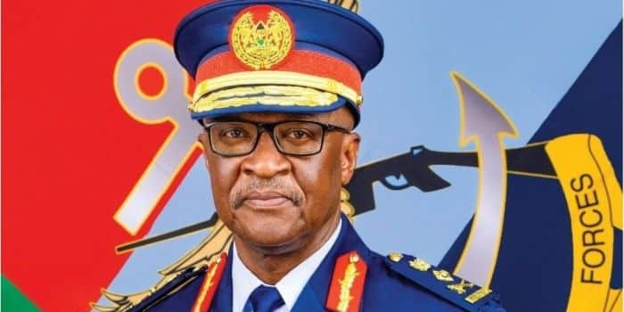 Chief of Defense Forces (CDF) Ogolla