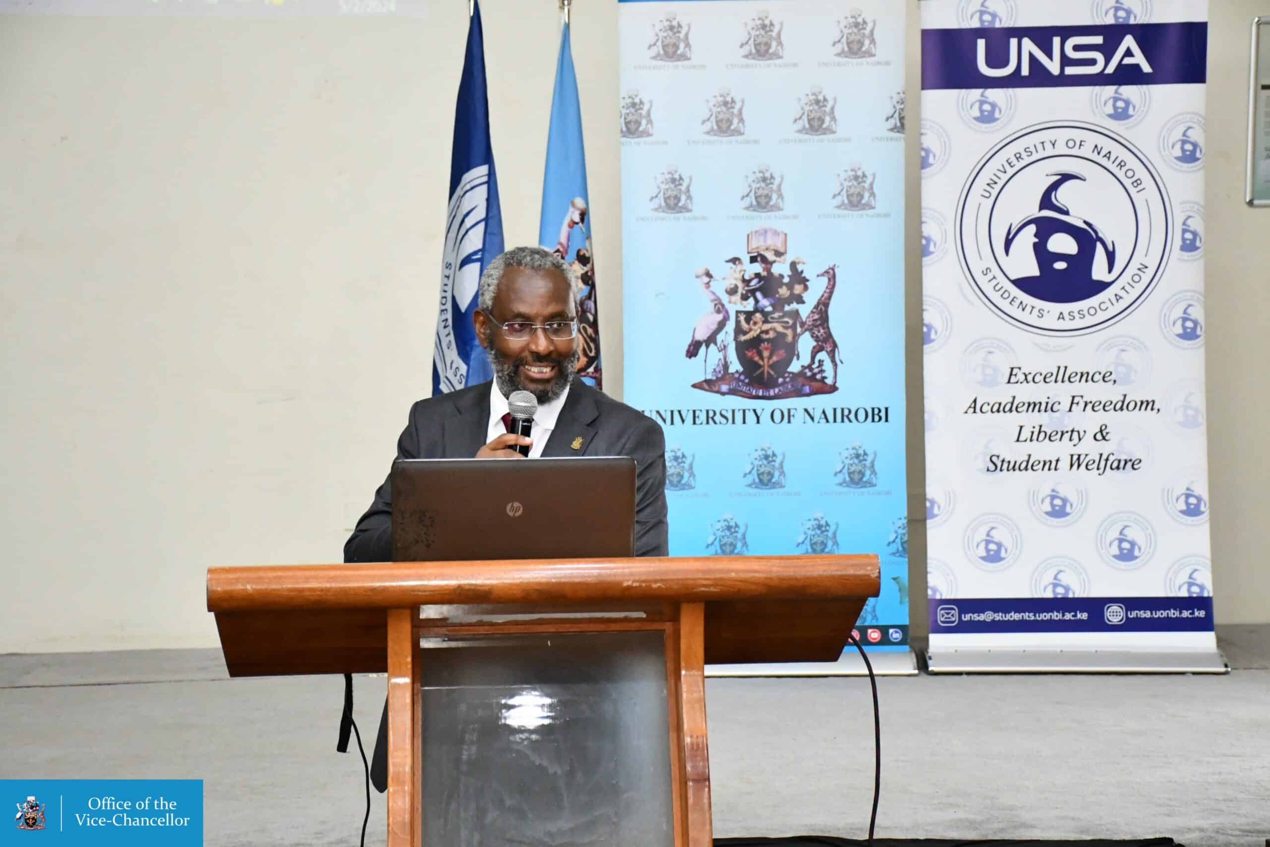 Professor Stephen G. Kiama, UoN Vice Chancellor University of Nairobi