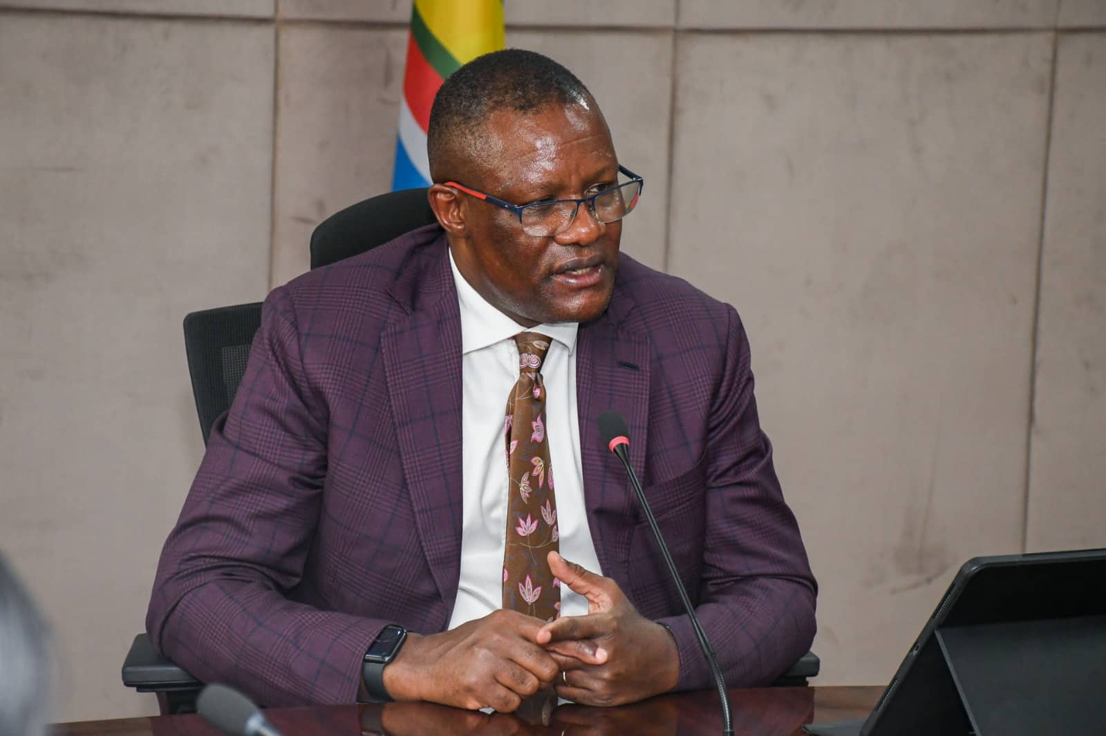 Cabinet Secretary for Information, Communications and the Digital Economy, Kenya. PHOT/ Owalo