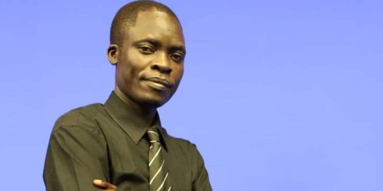 KTN news reporter Shadrack Mitty. PHOTO/Courtesy