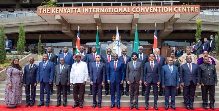 African Heads of States at the World Bank IDA African Heads of State Summit held at KICC in Nairobi on April 29,2024. Photo/PCS