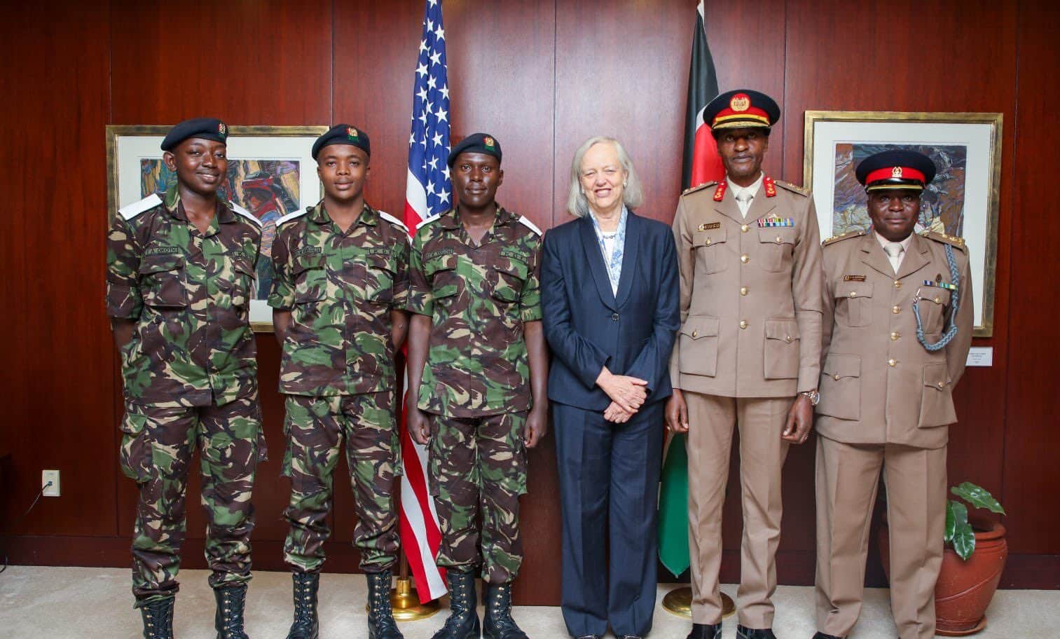3 KDF Officers Accepted to Join U.S Military Academies