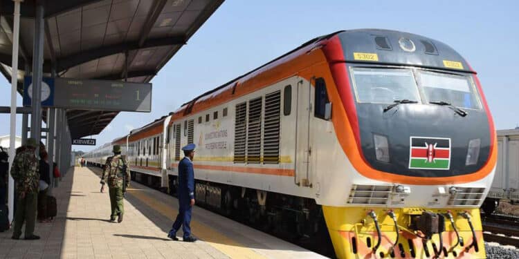 Kenya Railways train. PHOTO/Courtesy.