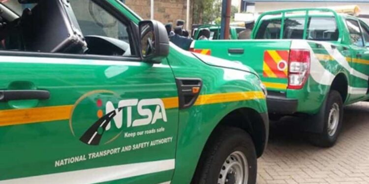 A photo of NTSA vehicle. PHOTO/ Courtesy