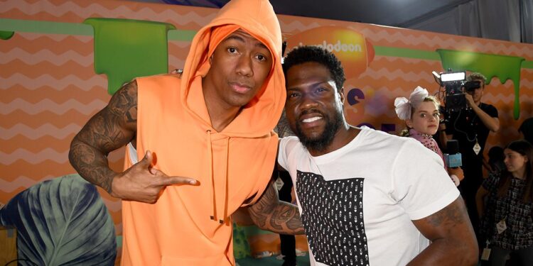 Nick Cannon and Kevin Hart. Photo/Courtesy