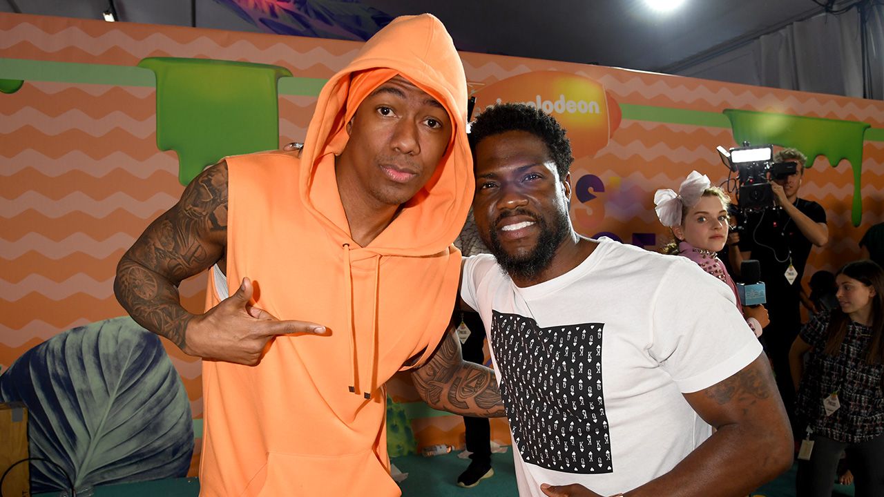 Nick Cannon and Kevin Hart. Photo/Courtesy