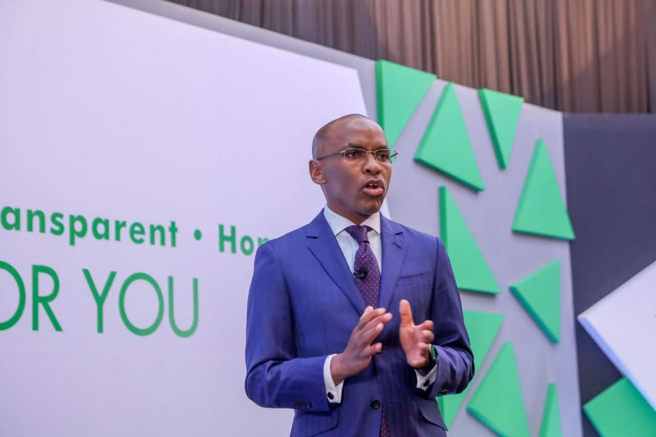 Safaricom CEO Peter Ndegwa at a past function. PHOTO/ Safaricom