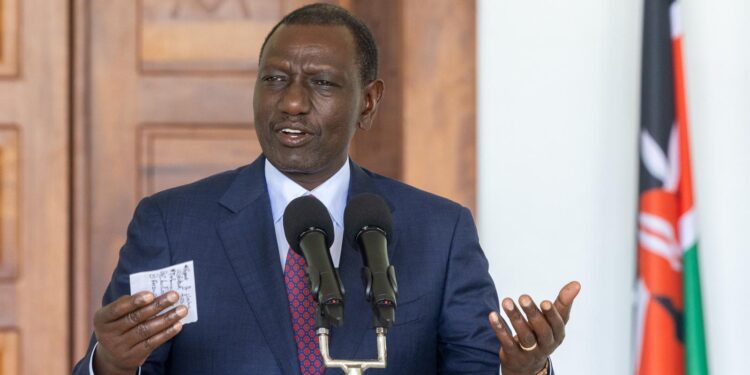 President William Ruto. Photo/President Ruto (X)