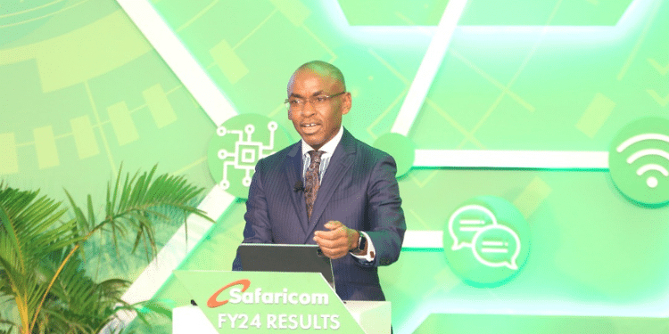 Safaricom CEO Peter Ndegwa at a past function. PHOTO/ Safaricom
