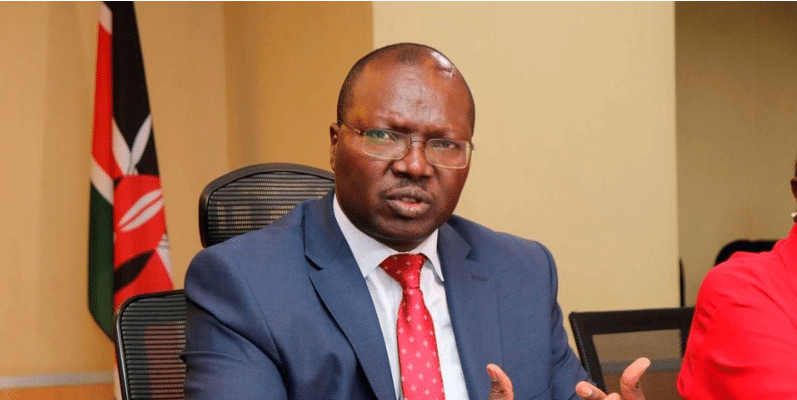 Co-operatives & Micro, Small and Medium Enterprises (MSMEs) CS Simon Chelugui. PHOTO/ Chelugui