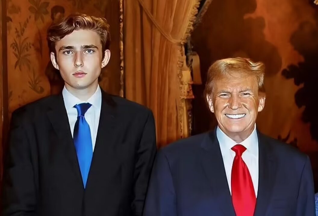 Barron Trump Makes Political Debut Amid Father's Legal Woes