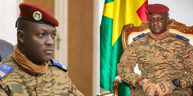 Burkina Faso military leader Ibrahim Traore. PHOTO/ Courtesy
