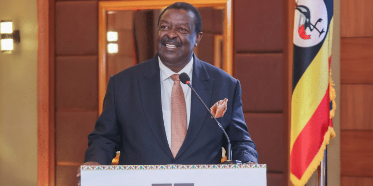 Prime Cabinet Secretary and Cabinet Secretary for Foreign and Diaspora Affairs, Dr. Musalia Mudavadi. Photo/Mudavadi(X)