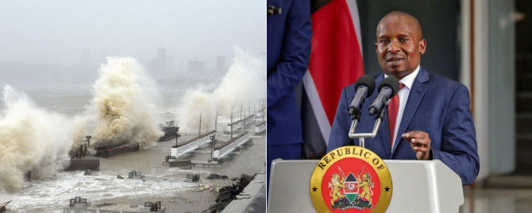 Cyclone Hidaya: Kindiki Issues Update, Gives Directive