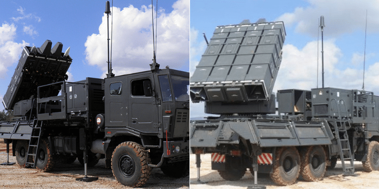 Photos of the SPYDER-SR system by Rafael Advanced Defence Systems. PHOTO/Courtesy.