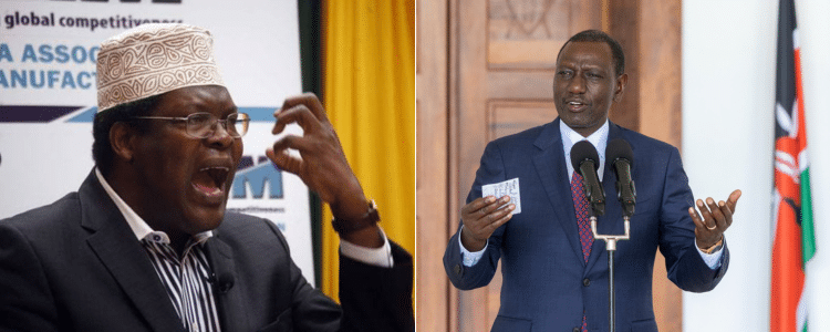 Miguna Counters Plan by Ruto on Increasing Taxes in Kenya