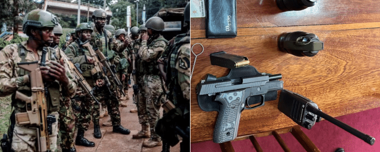 DCI Arrests Fake KDF Commando, Recovers Military Arsenal