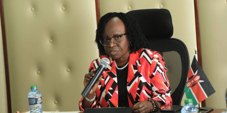 The Auditor-General, Nancy Gathungu. PHOTO/OAG