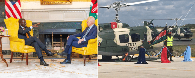 Kenya to Receive 16 New KDF Choppers After Ruto State Visit