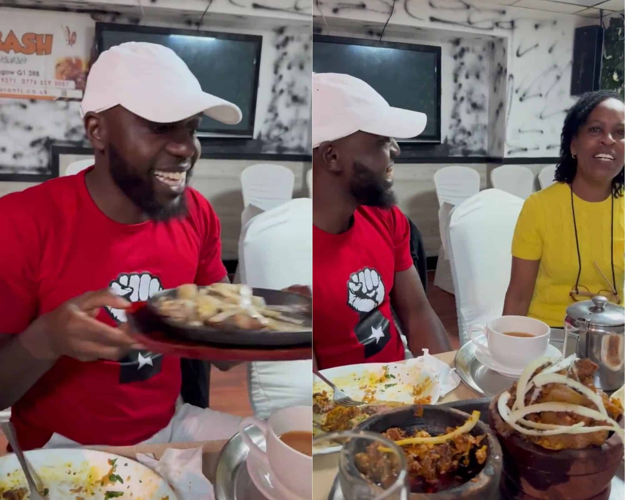 Larry Madowo Shares His Experience at Calabash Restaurant