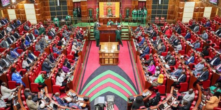 National Assembly sitting. PHOTO/ Parliament of Kenya