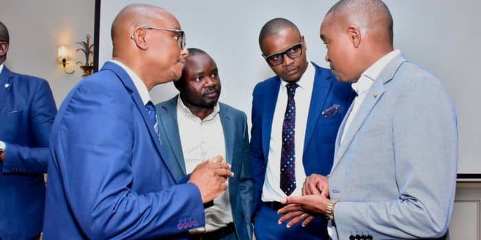 Officials of the Kenya Bankers Association during a past meeting.