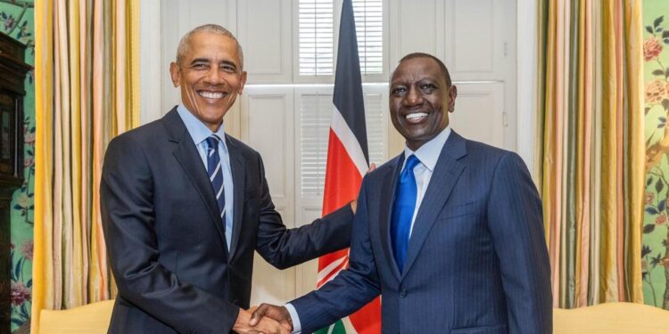 Ruto, Barrack Obama Hold Talks At Blair House Washington D.c