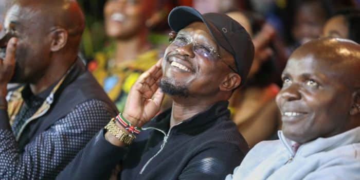 Ababu Namwamba at Fred Omondi Memorial Event