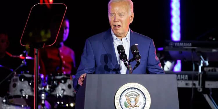 President Joe Biden Speaking at the Whitehouse. Photo/Courtesy