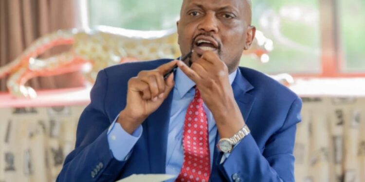 Senior government advisor Moses Kuria. PHOTO/Kuria