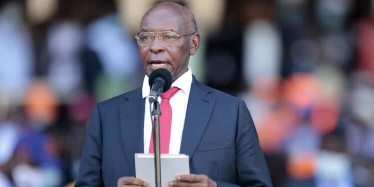 SK Macharia at a past function. PHOTO/ Macharia